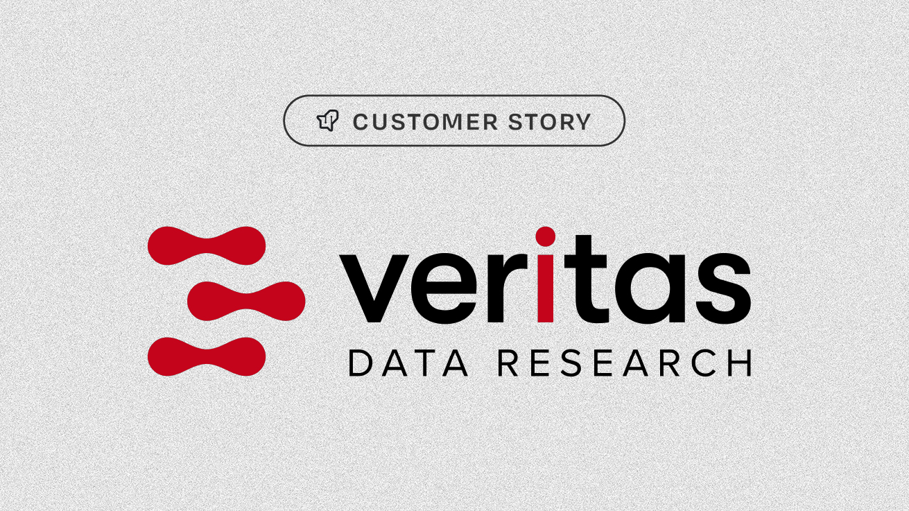 Veritas Data Research customer story artwork